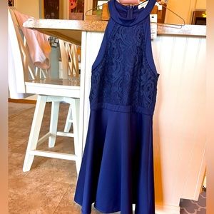 NWT navy dress